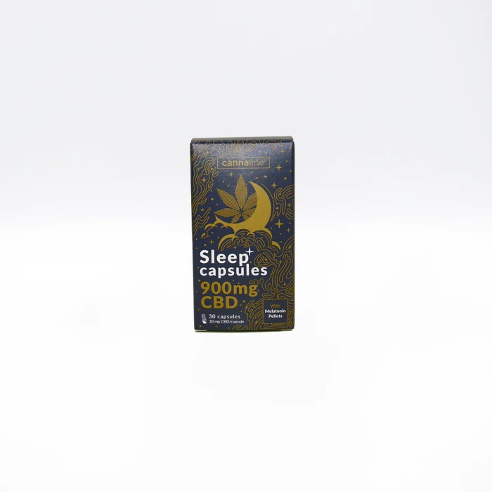 900 mg CBD + Melatonin Vollspektrum Schlafkapseln 30 Stück – Bild 2