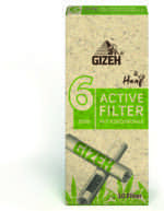 GIZEH Hanf Active Filter 6mm 10er