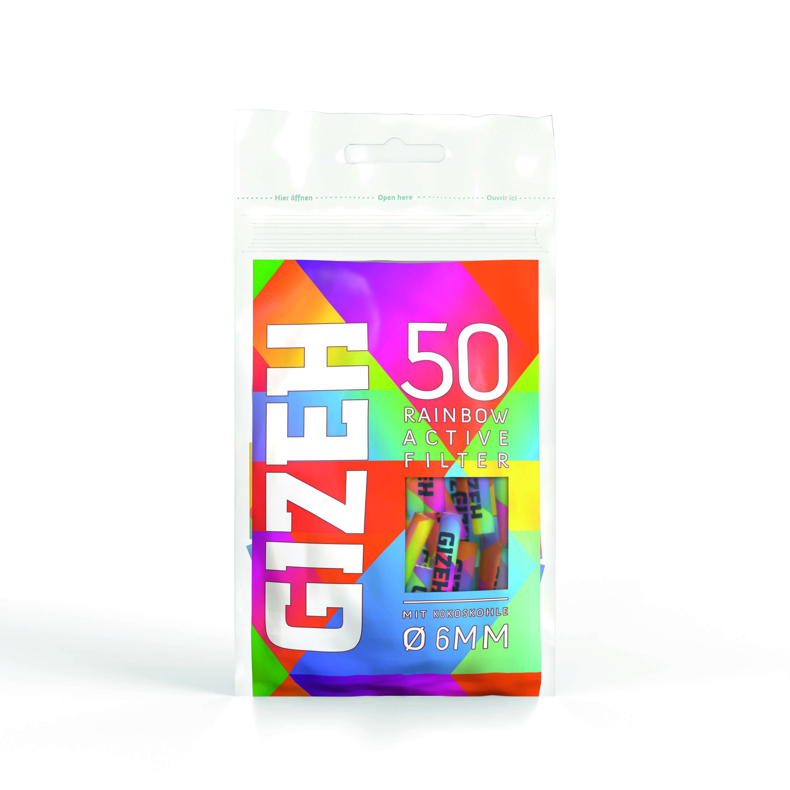 GIZEH RAINBOW Active Filter 6mm 50er – Bild 5