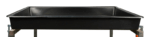 Garland Pflanzschale, schwarz, quadratisch, 120 x 120 x 12 cm – Bild 2