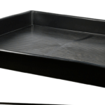 Garland Pflanzschale, schwarz, quadratisch, 120 x 120 x 12 cm