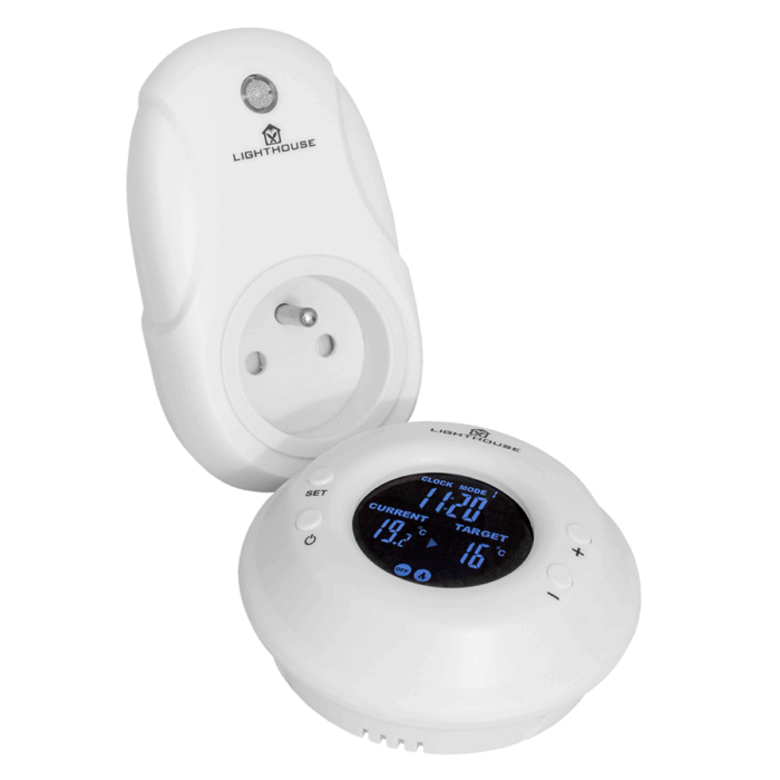 Lighthouse Funk-Thermostat, Stecker Typ E – Bild 1