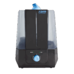 RAM Ultrasonic Luftbefeuchter, 5L Tank