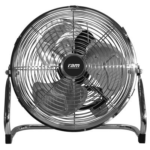 RAM Bodenventilator, 40 cm Ventilator Kopf, 3 Geschwindigkeitsstufen