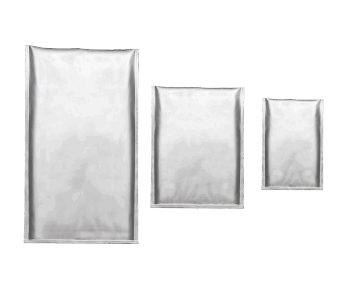 Qnubu Beutel aus Aluminiumfolie, verschließbar, 30 x 45 cm, 50 St je Pckg – Bild 1