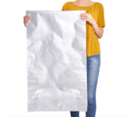 Qnubu Beutel aus Aluminiumfolie, verschließbar, 56 x 95 cm, 50 St je Pckg