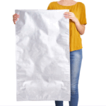 Qnubu Beutel aus Aluminiumfolie, verschließbar, 56 x 95 cm, 50 St je Pckg