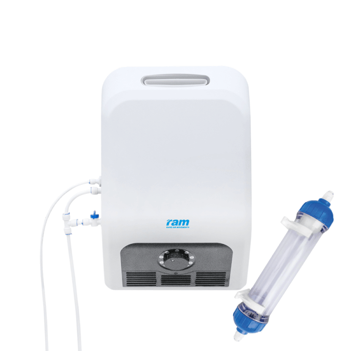 RAM Luftbefeuchter 1600 ml/h mit Inline DI Resin Wasserfilter – Bild 1